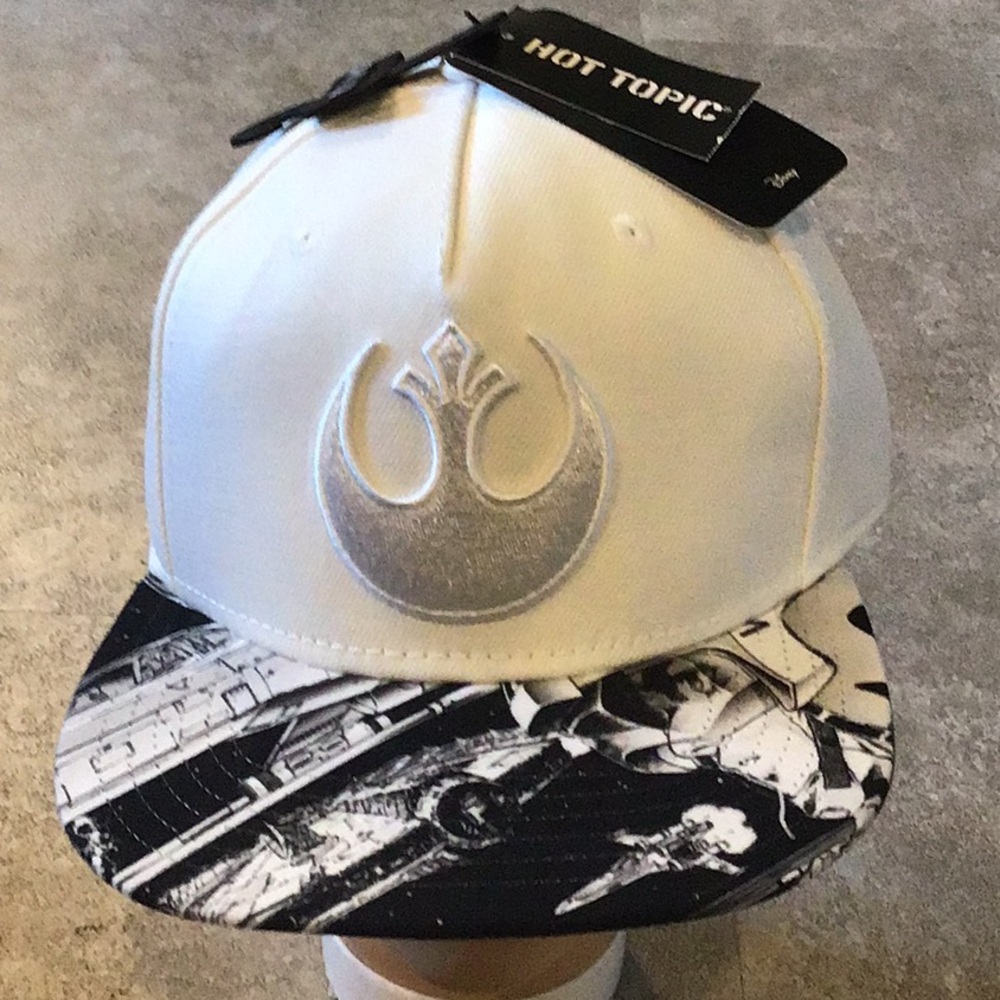 Star Wars rebel fighter SnapBack hat new